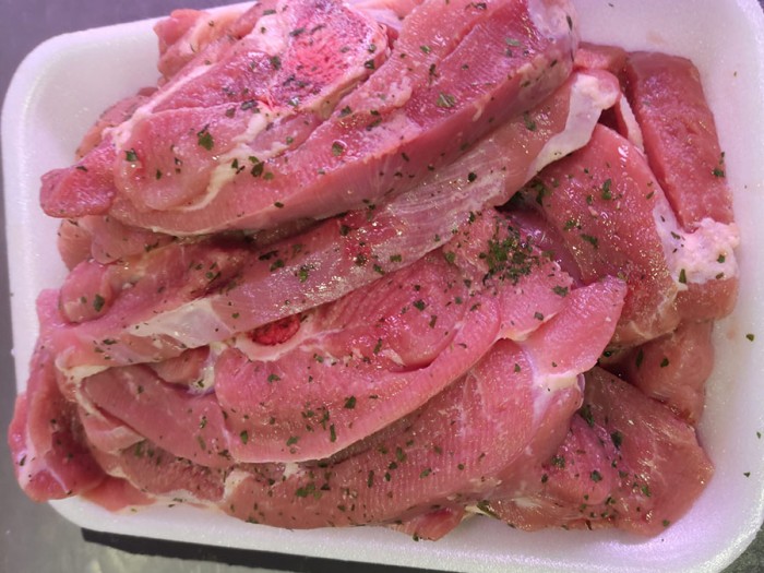 Pechugas de pavo al ajillo