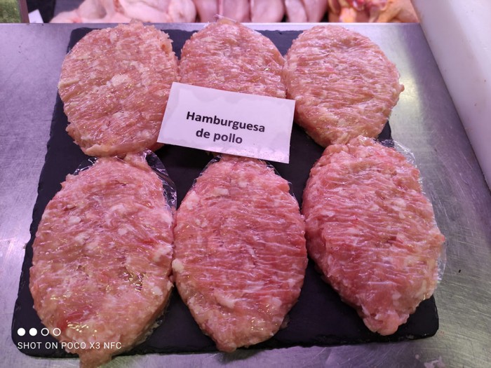 Hamburguesas de pollo