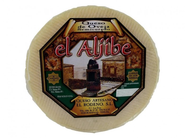 Queso de oveja semicurado de Rodenas